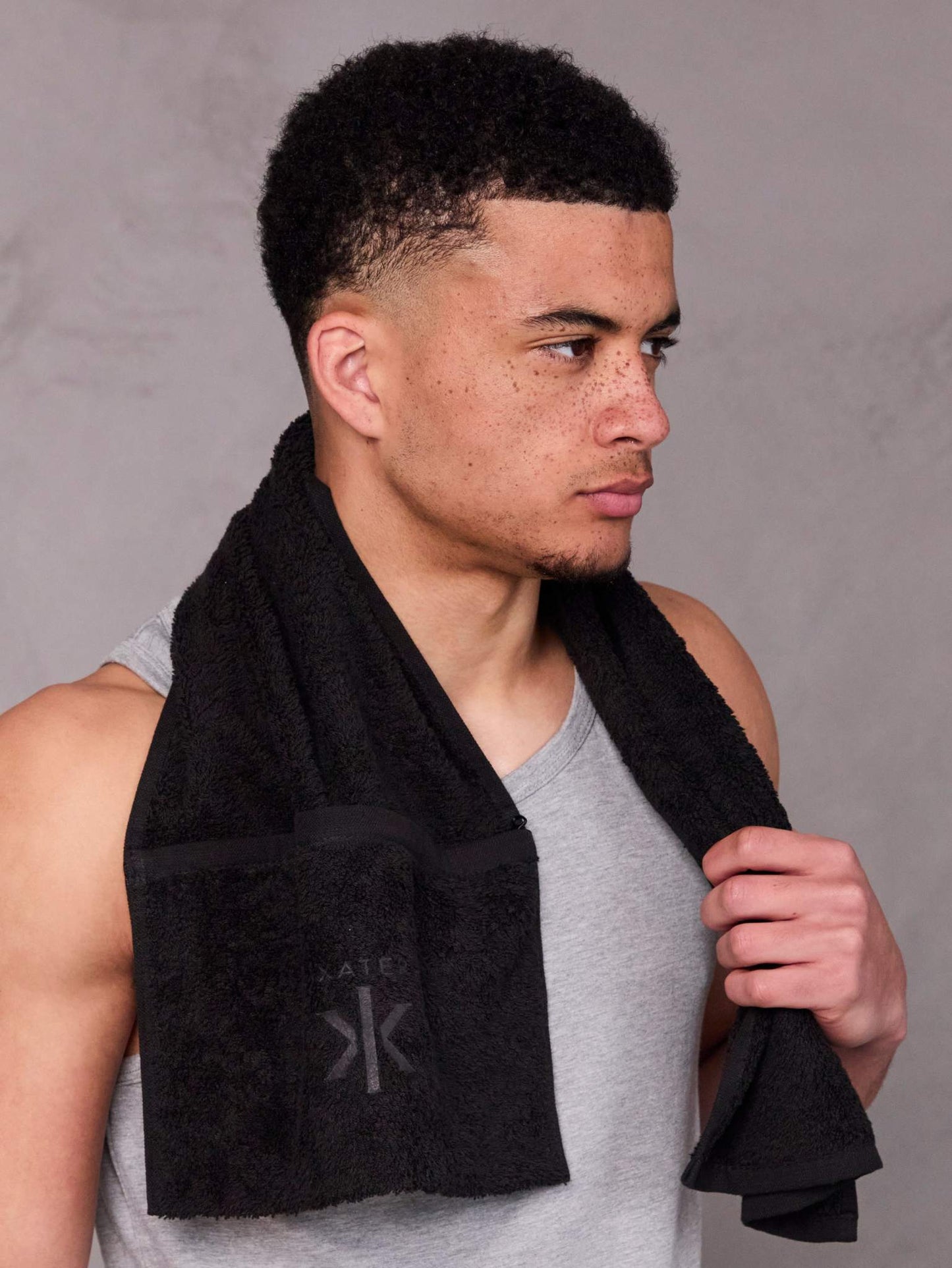 Utility Gym Towel - Black