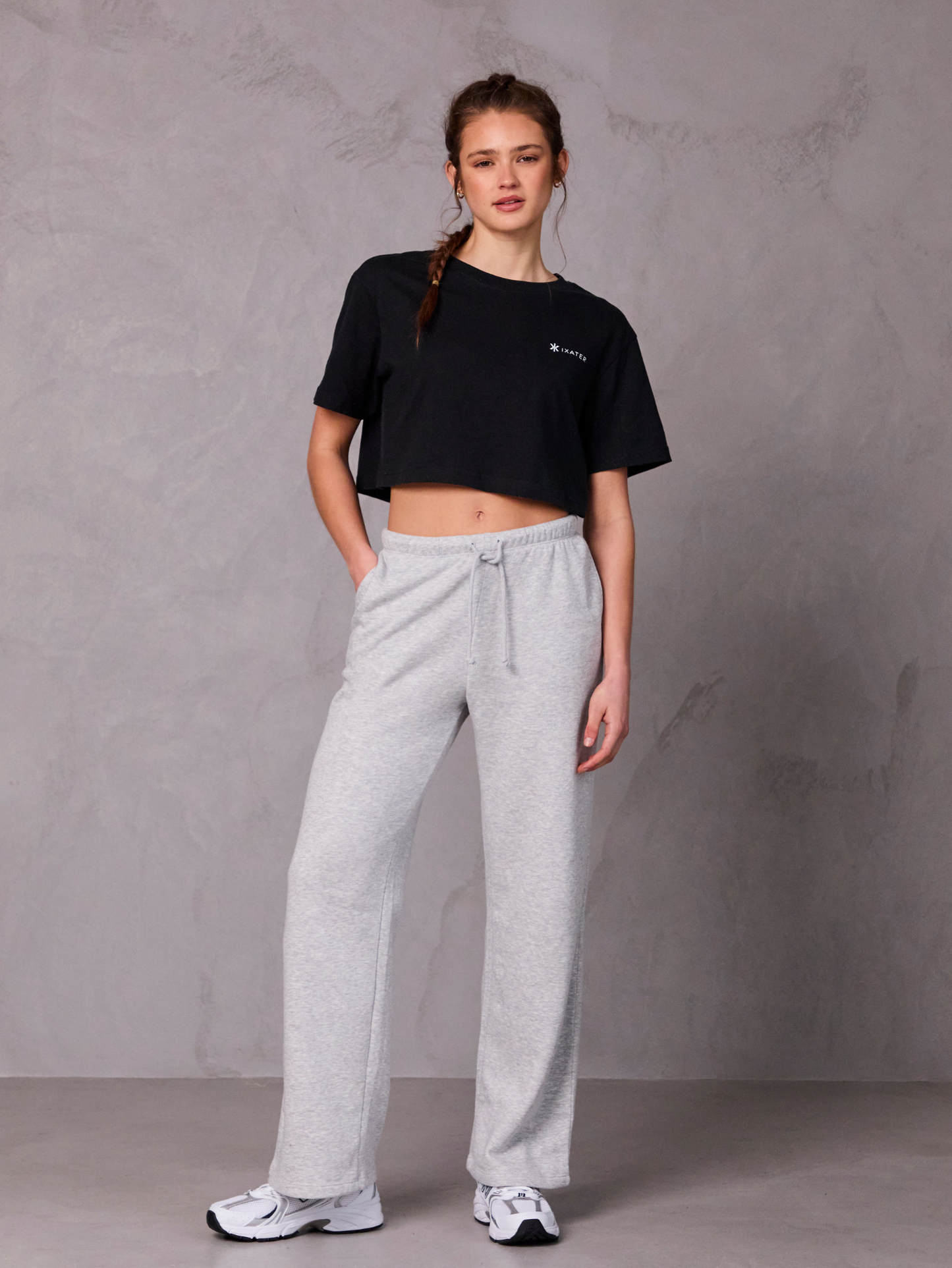 Crop Box T-Shirt - Black