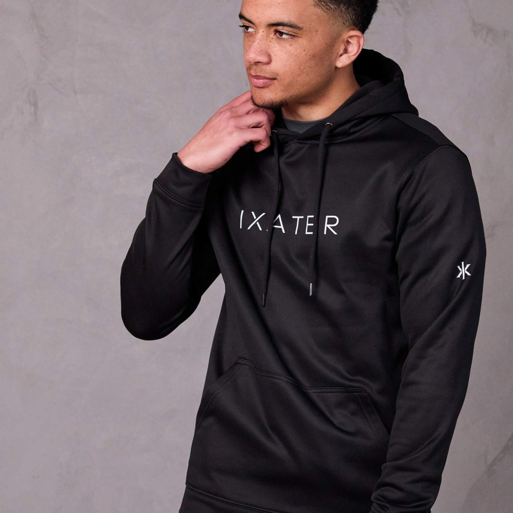 Essential Lift Hoodie - Black/White