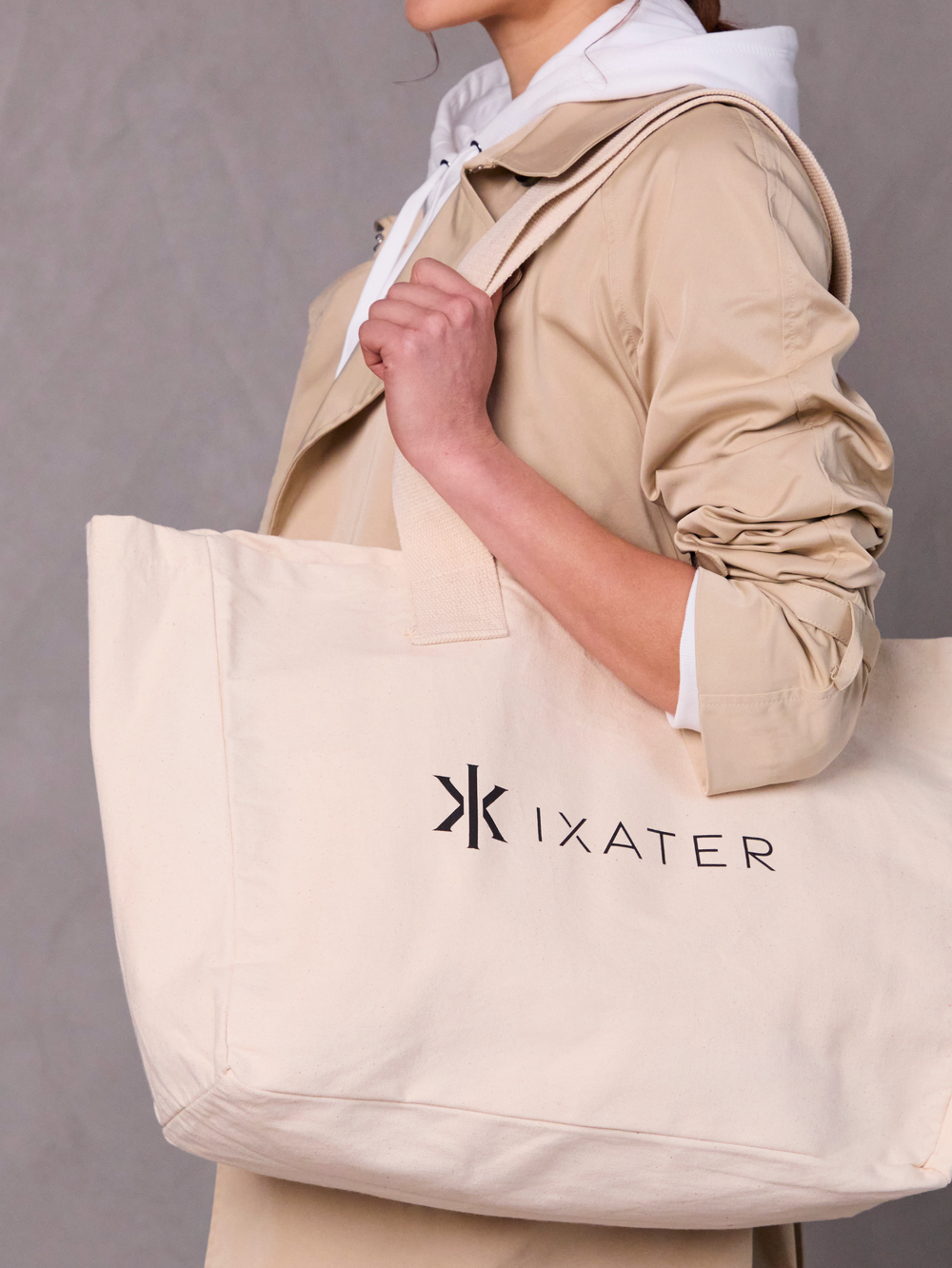 Nude Large Tote Bag
