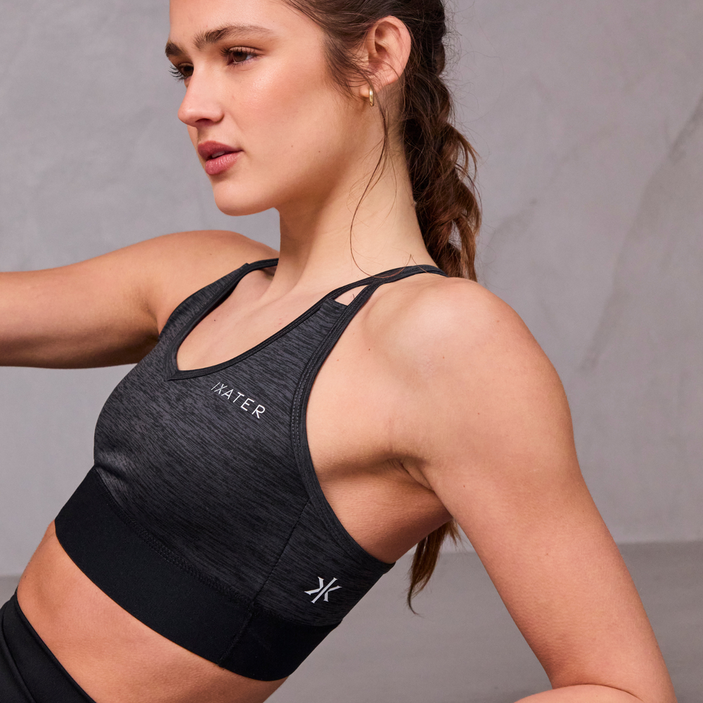 Motion Sports Bra - Charcoal