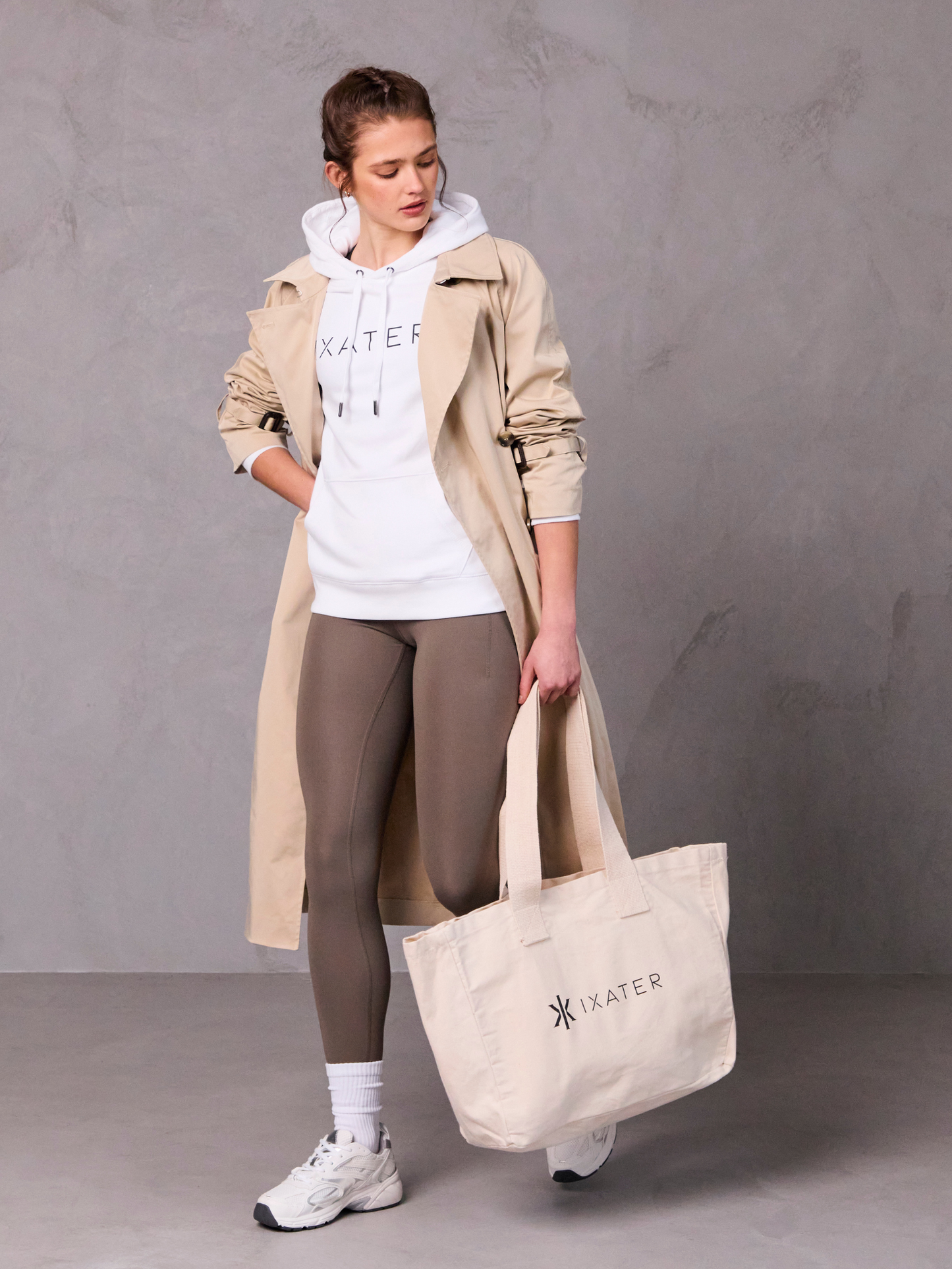 Nude Large Tote Bag