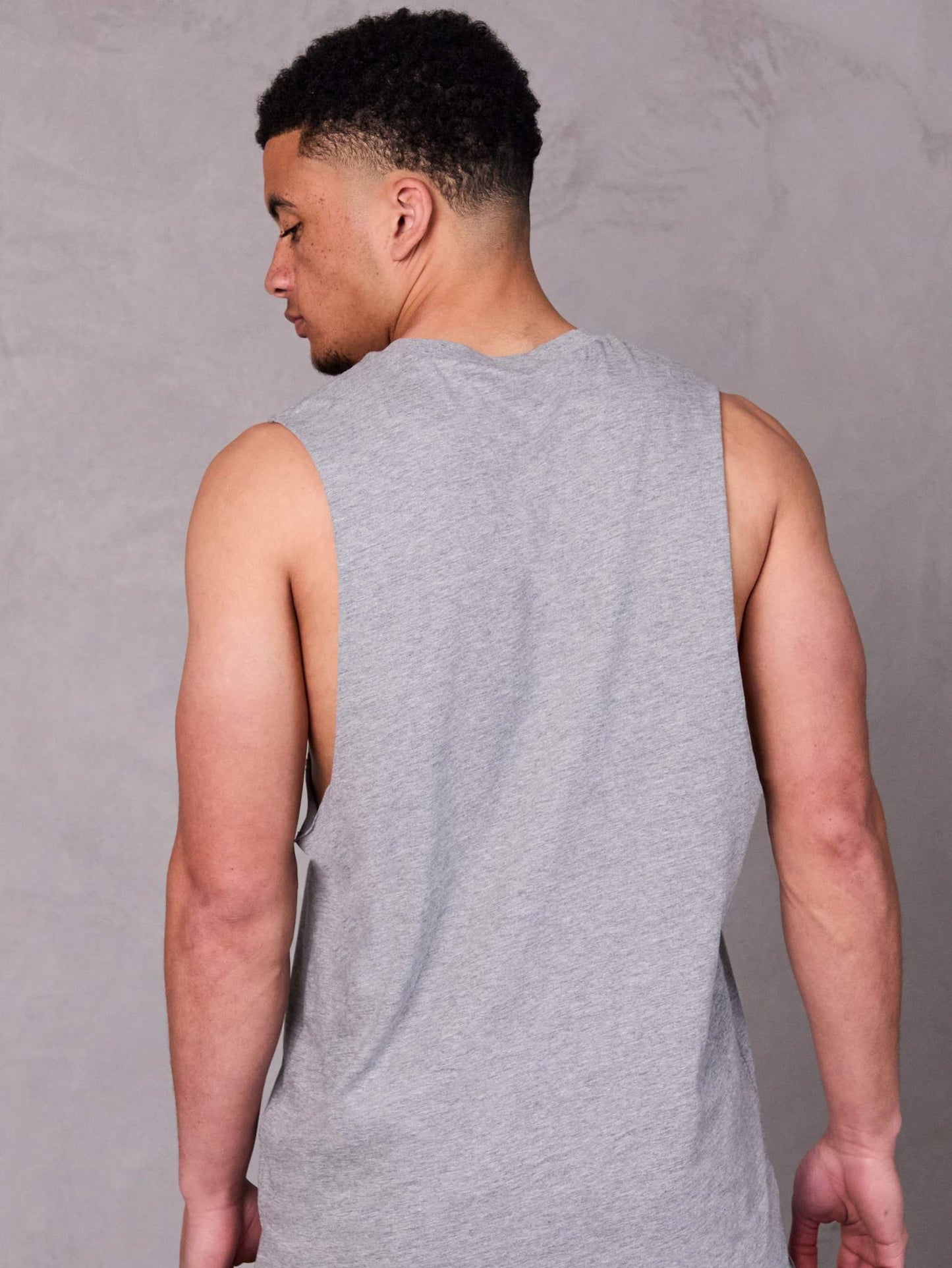 Drop Arm Tank - Grey