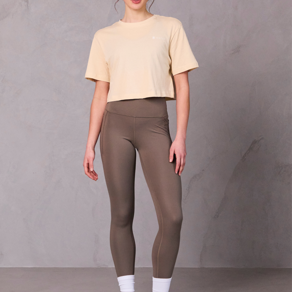 
                      
                        Crop Box T-Shirt - Nude
                      
                    