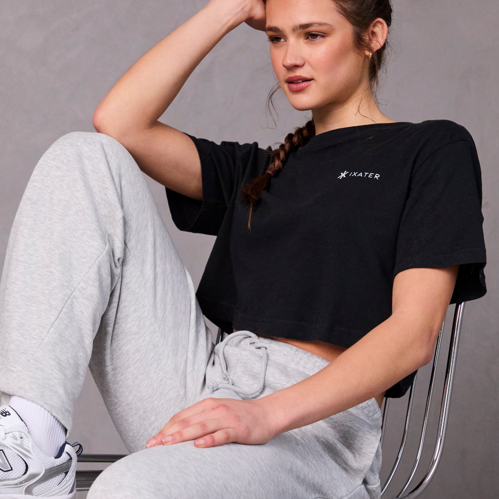 
                      
                        Crop Box T-Shirt - Black
                      
                    