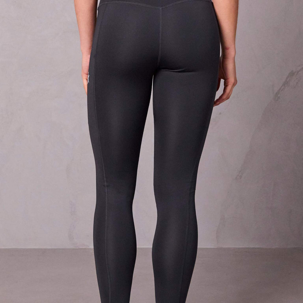 Core Fit Training Leggings with Pocket - Charcoal