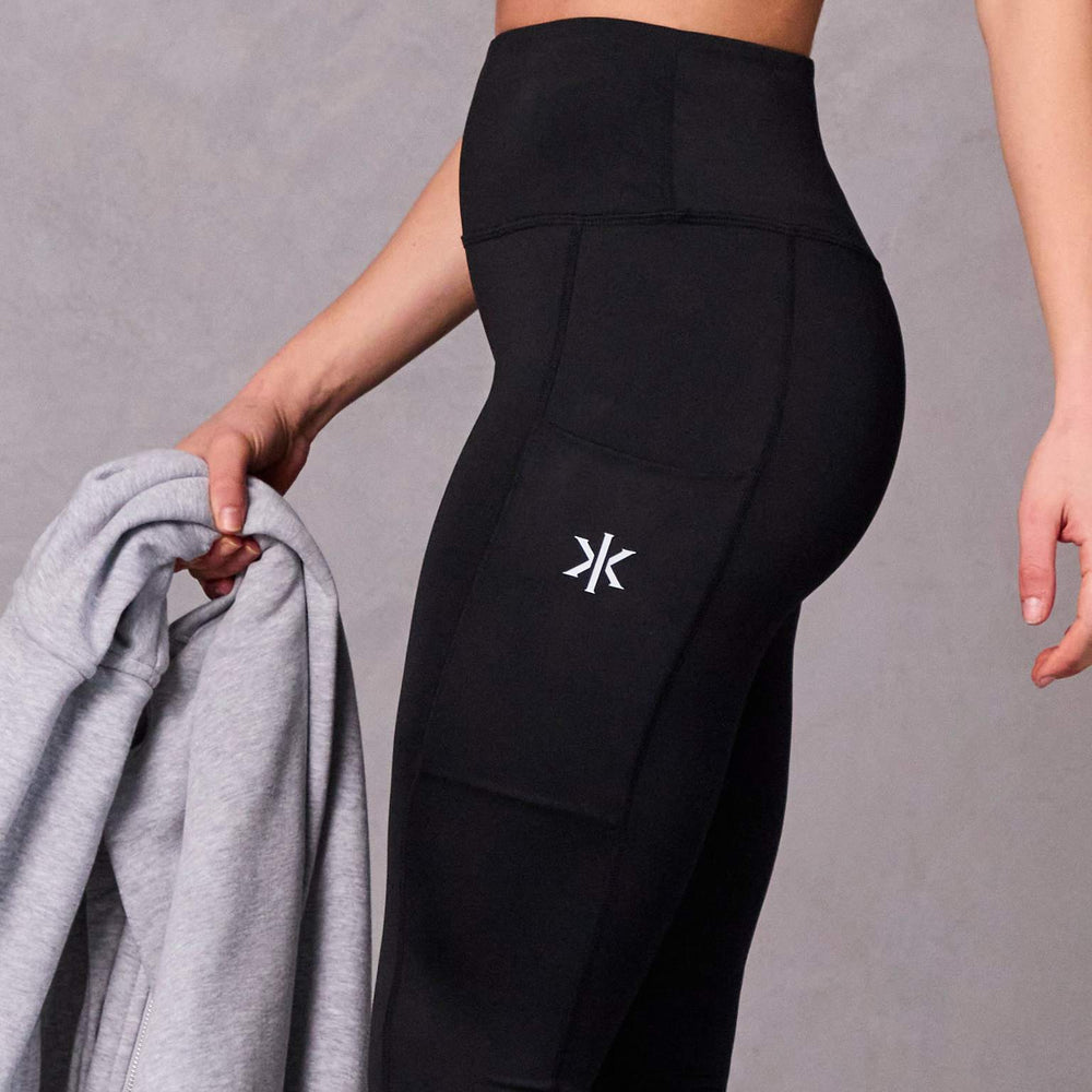
                      
                        Core Fit Training Leggings with Pocket - Midnight Black
                      
                    