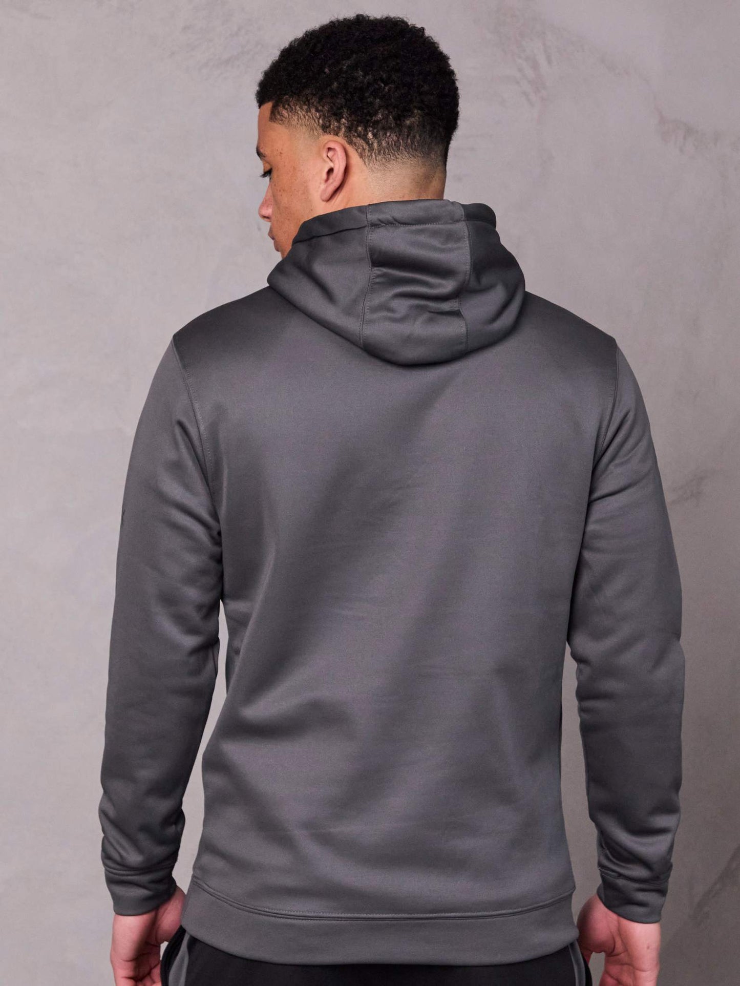 Men's Grey Gym Hoodie Ixater