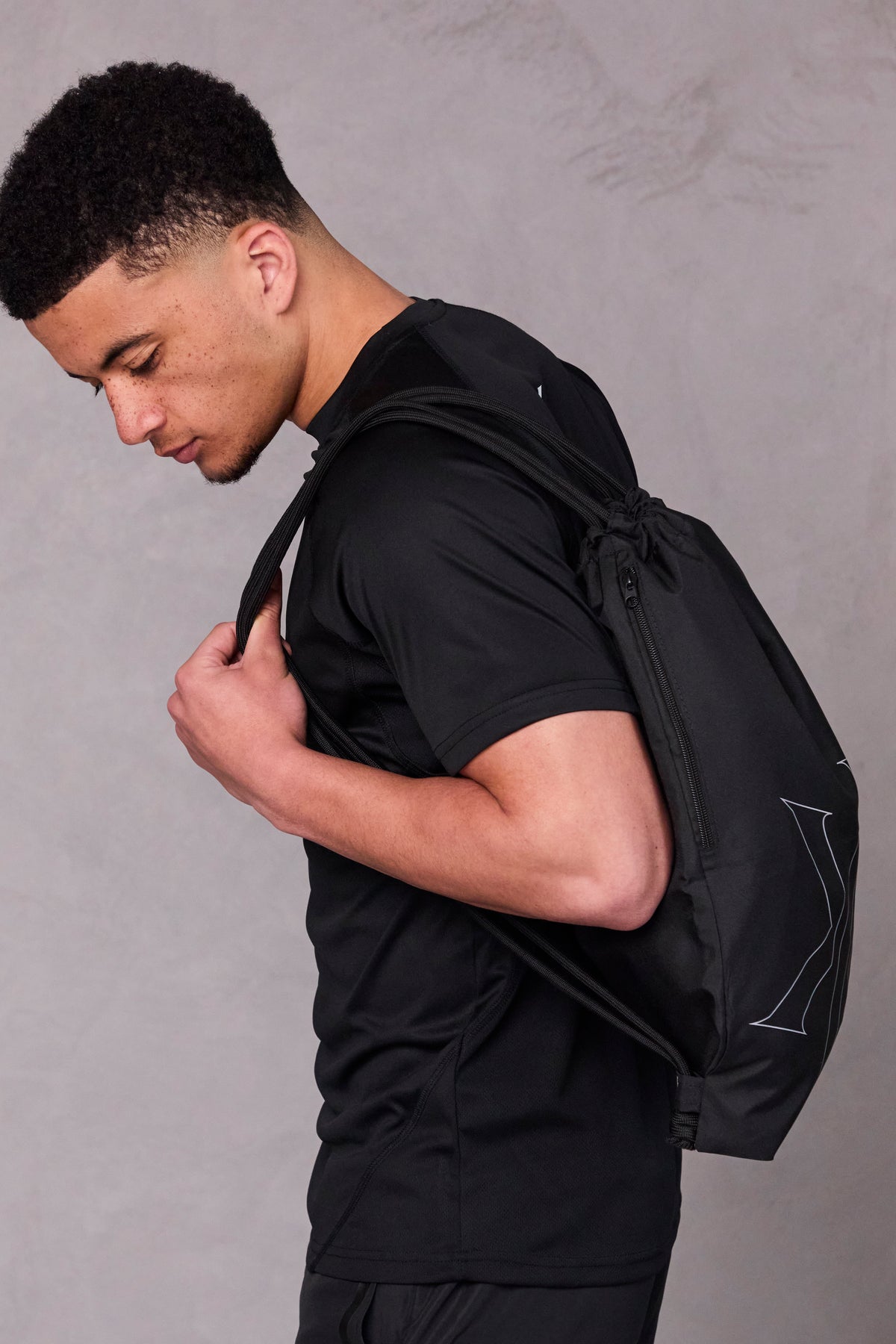 Axanova String Bag FlexDraw String Bag - Black – Ixater